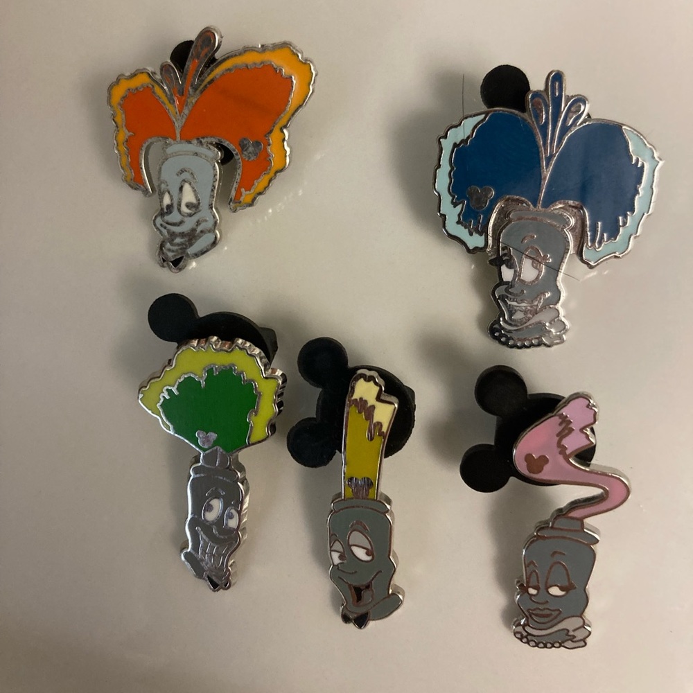 Hidden Mickey World of Color Pin Full Set